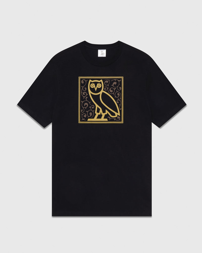 Calligraphy Tile T-Shirt - Black
