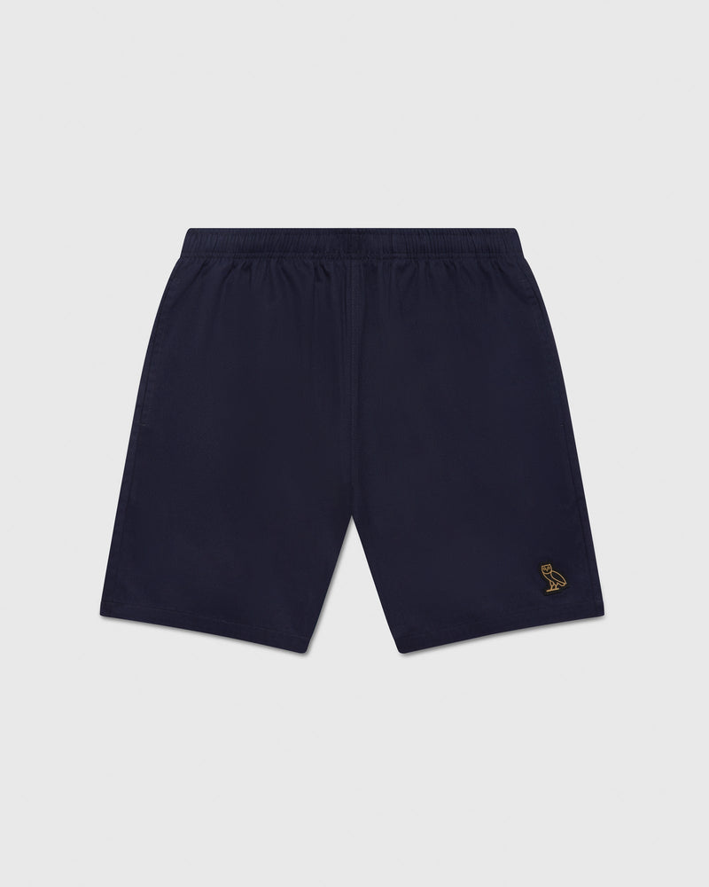 Twill Pull On Shorts - Navy