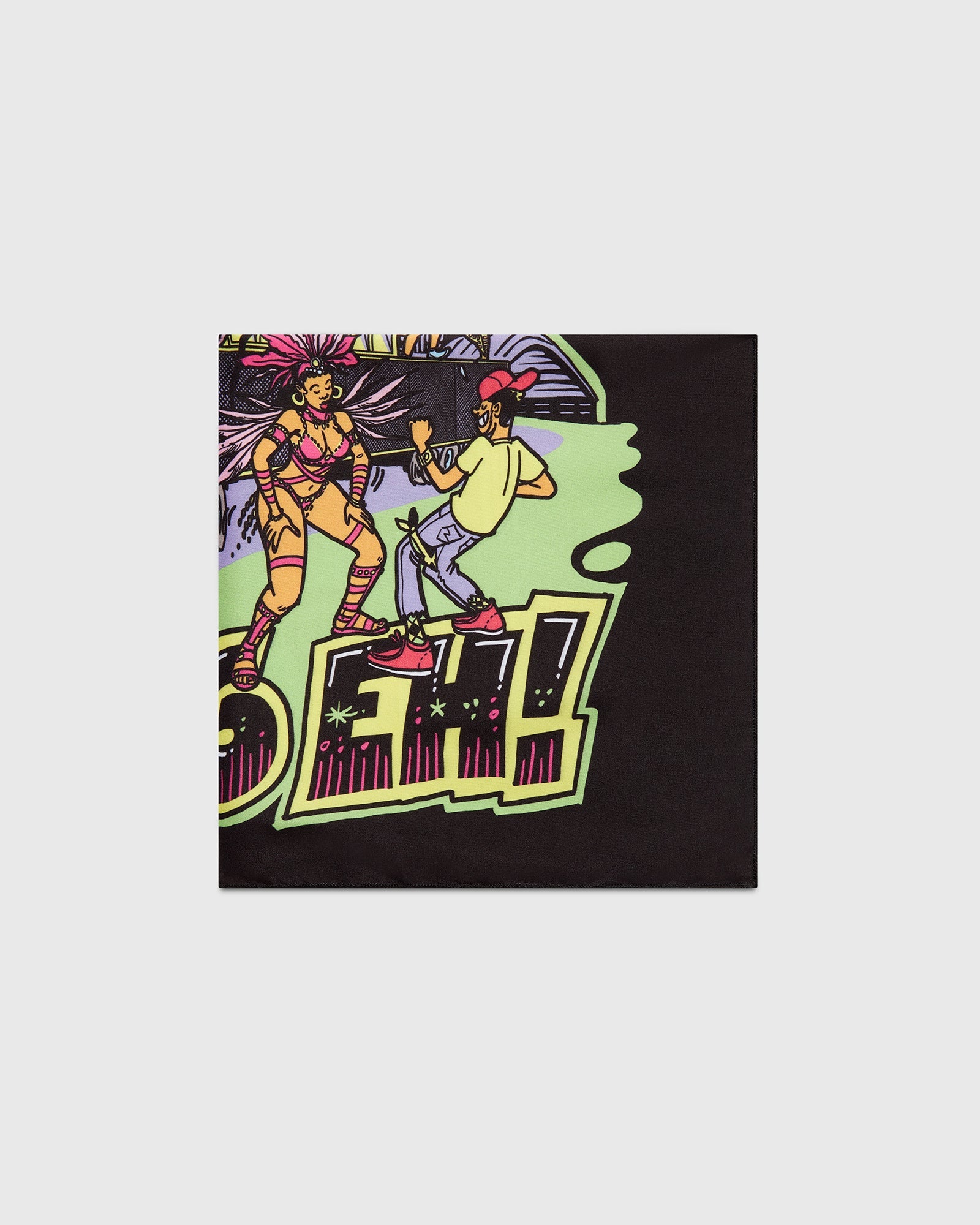 Caribana 2023 Bandana - Black IMAGE #2