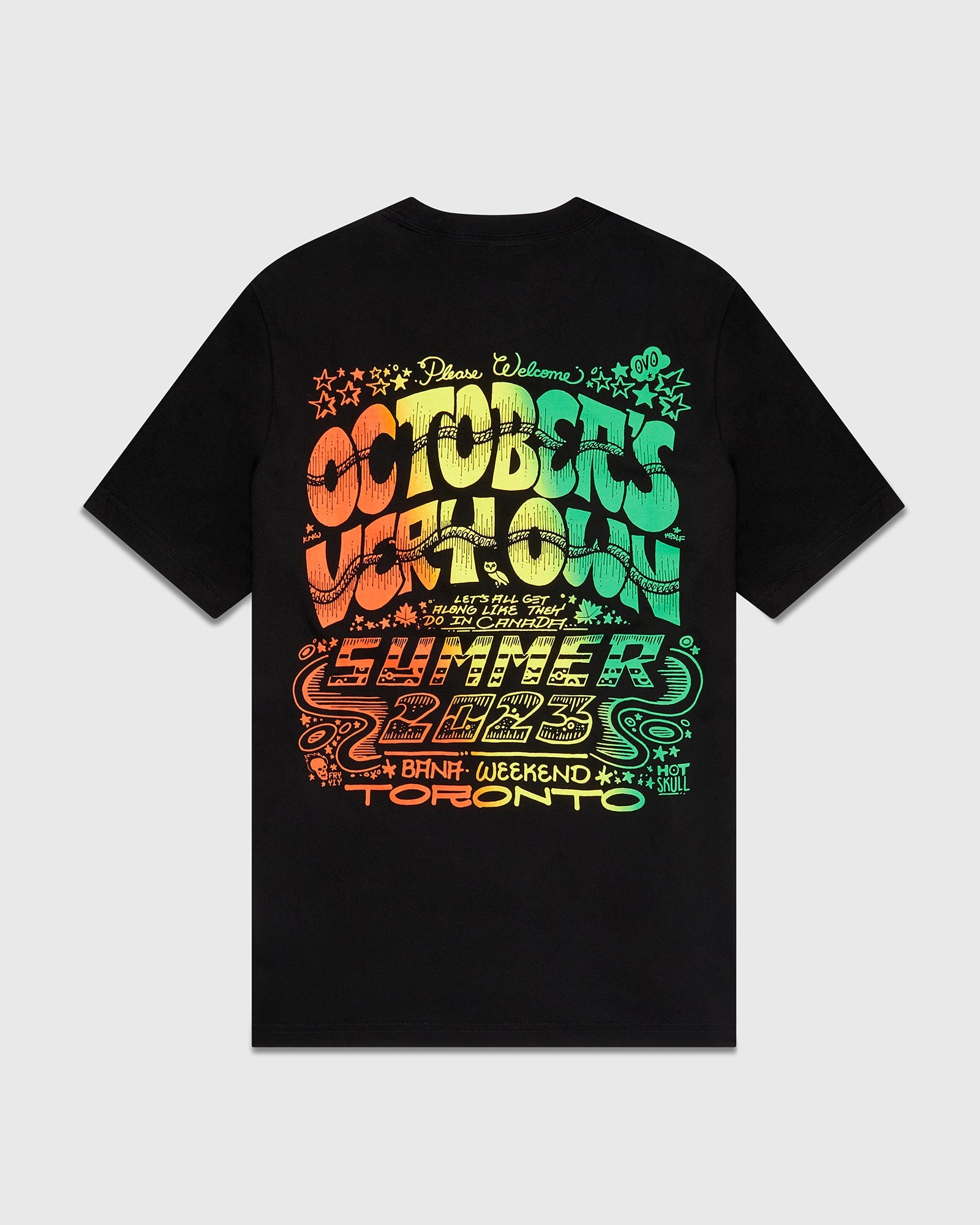 Caribana 2023 T-Shirt - Black IMAGE #3