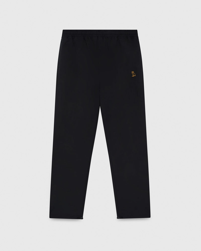 Nylon Relaxed Fit Pant - Black