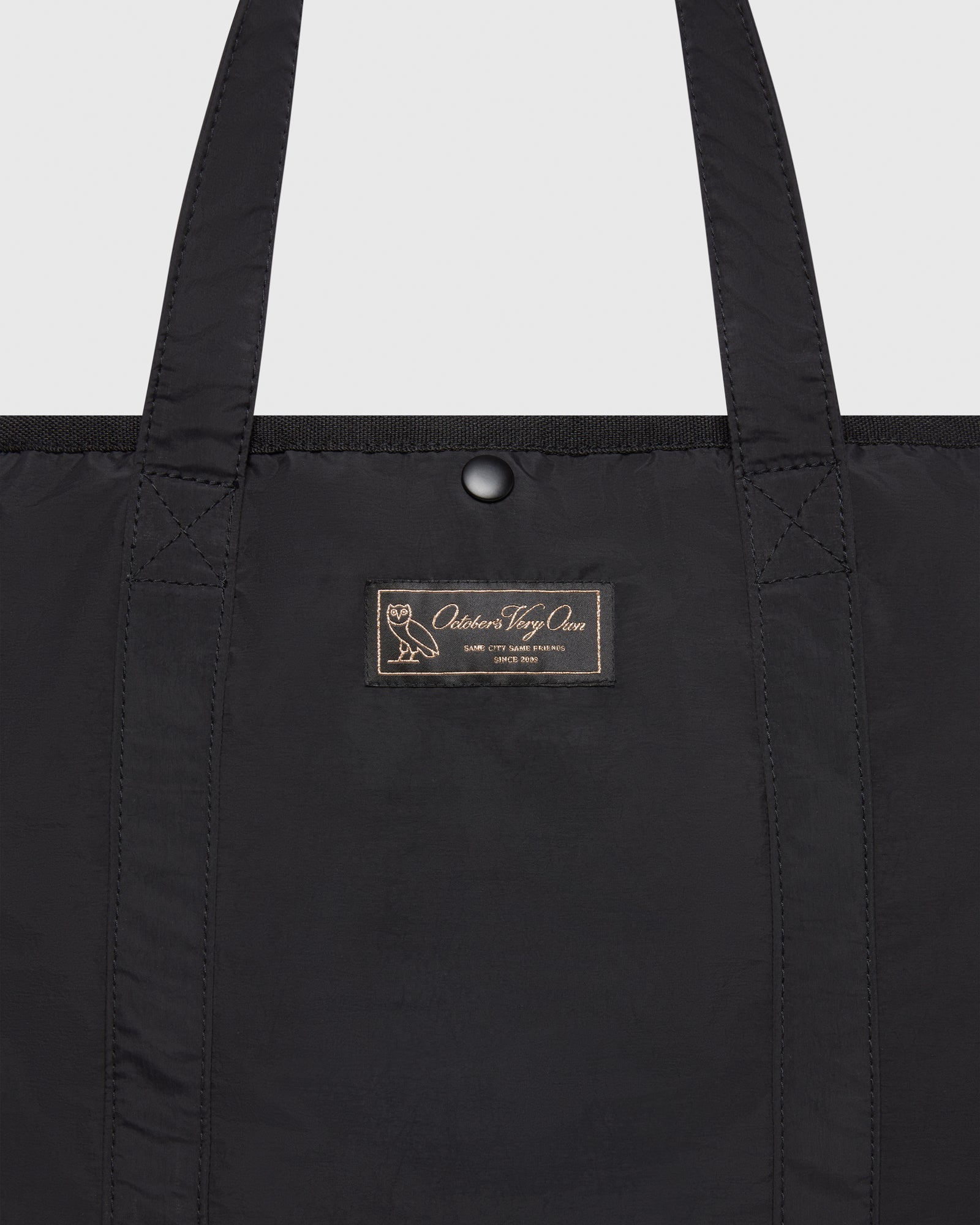 Nylon Tote Bag - Black IMAGE #5