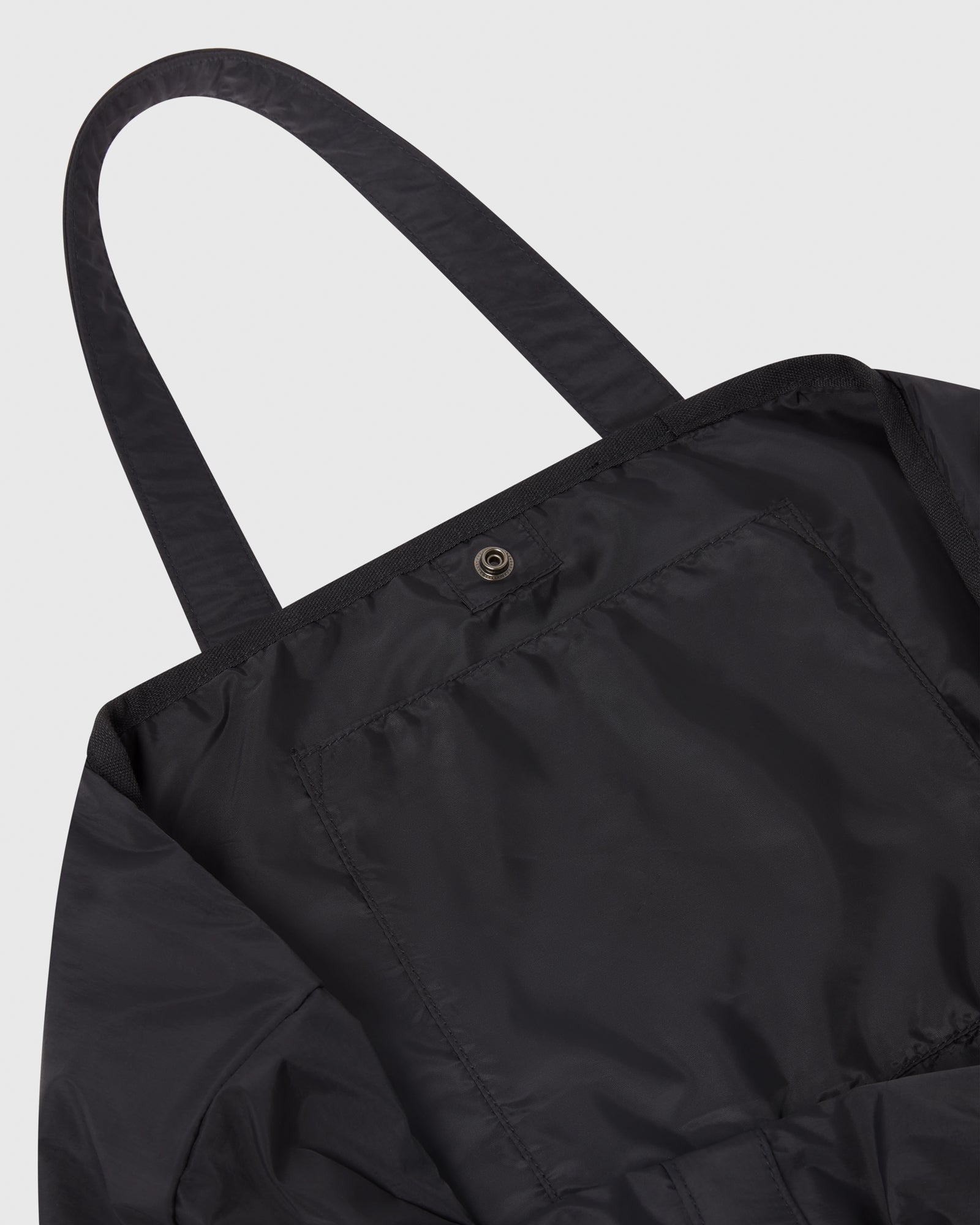Nylon Tote Bag - Black IMAGE #6