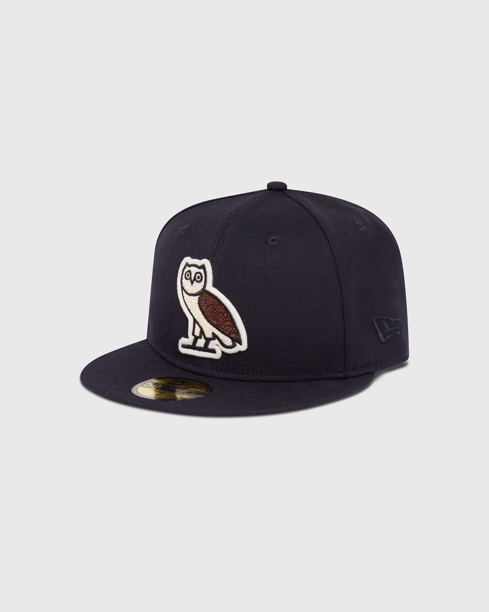 New Era Chenille Fitted Cap - Navy IMAGE #5