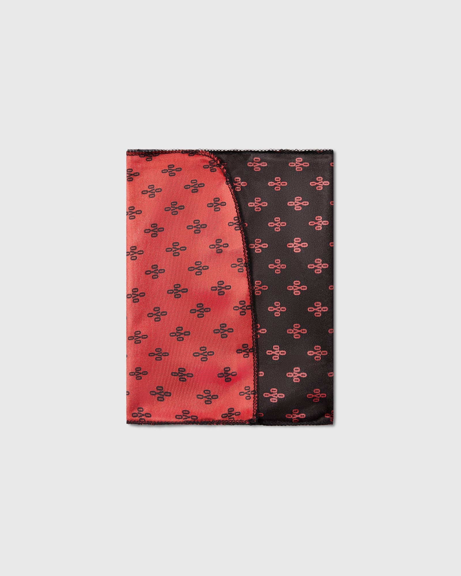 So Many Waves Durag - Red/Black IMAGE #3
