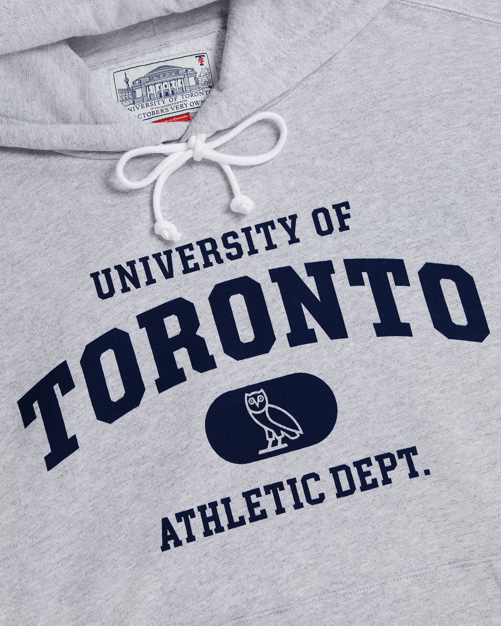 U Of T Athletics Hoodie - Heather Grey IMAGE #3