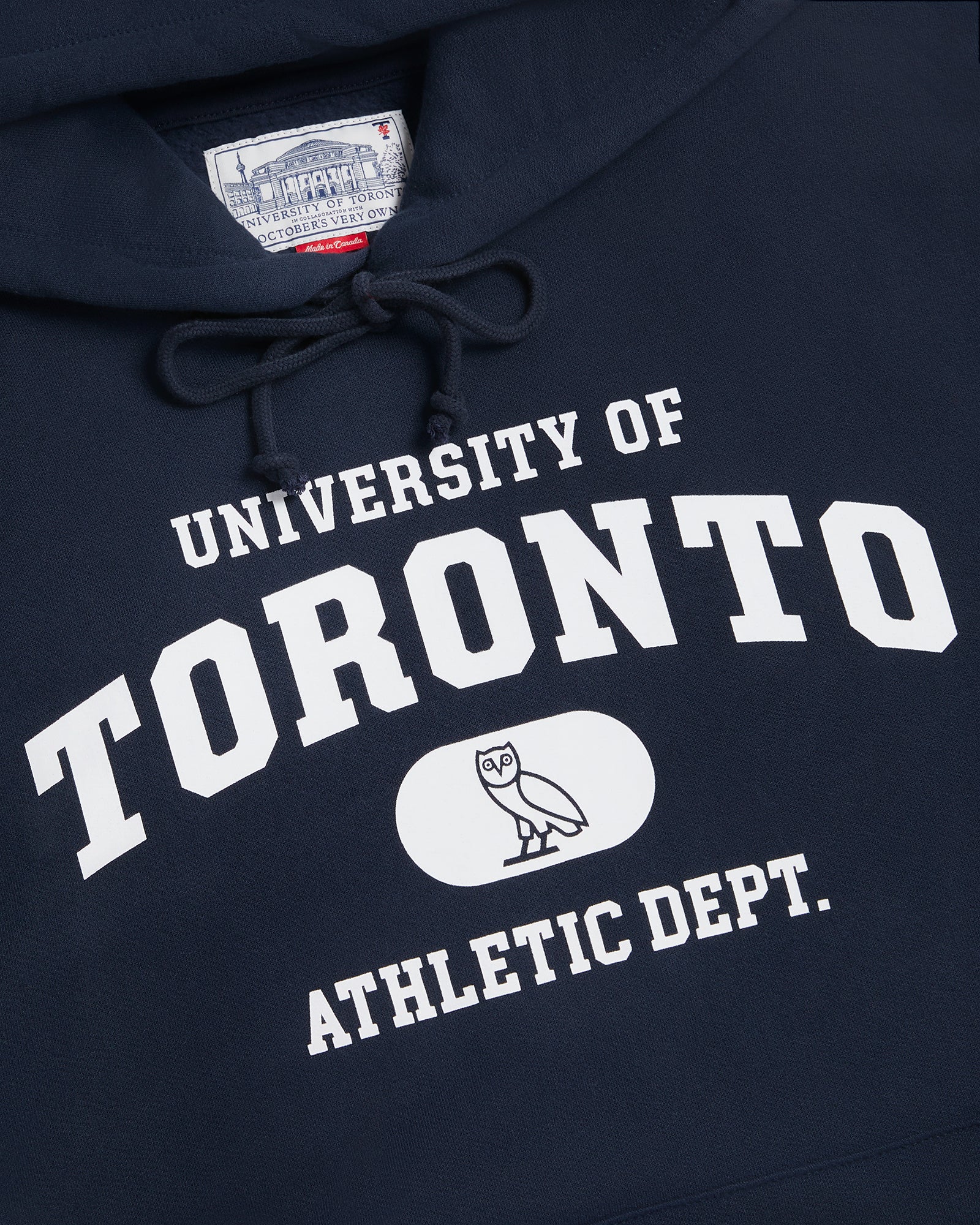 U Of T Athletics Hoodie - Navy IMAGE #2