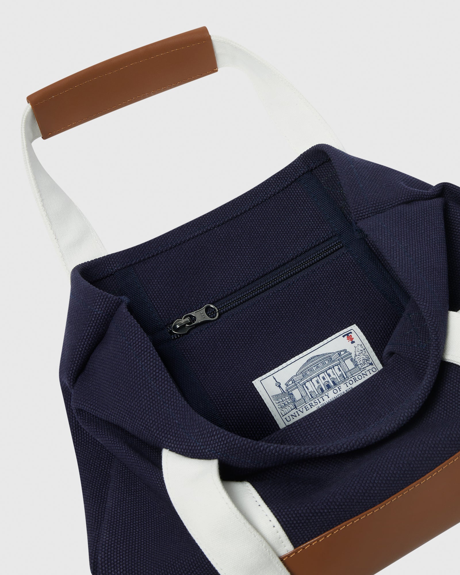 U Of T Mini Campus Tote - Navy IMAGE #6