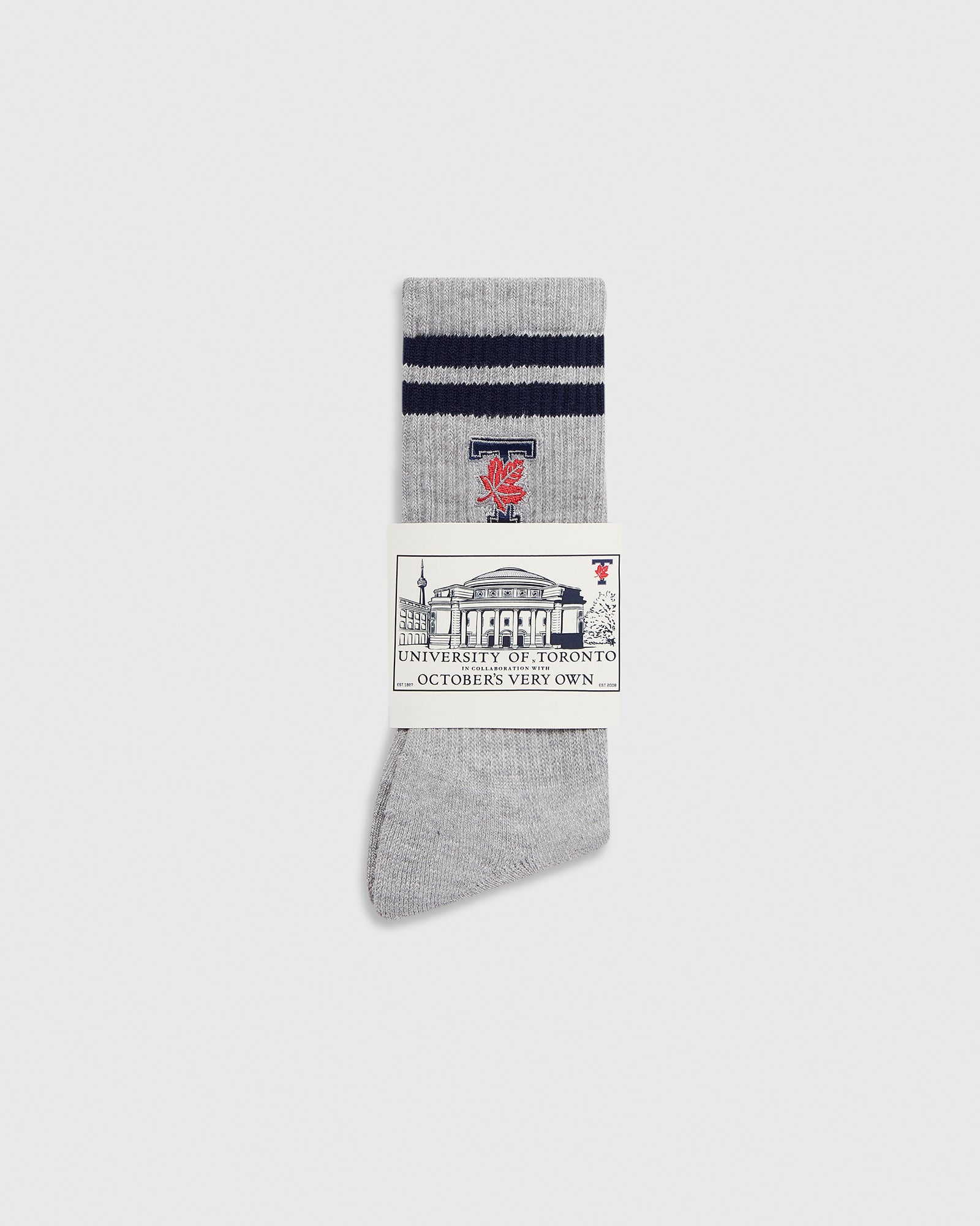 U Of T Athletics Socks - Grey IMAGE #2
