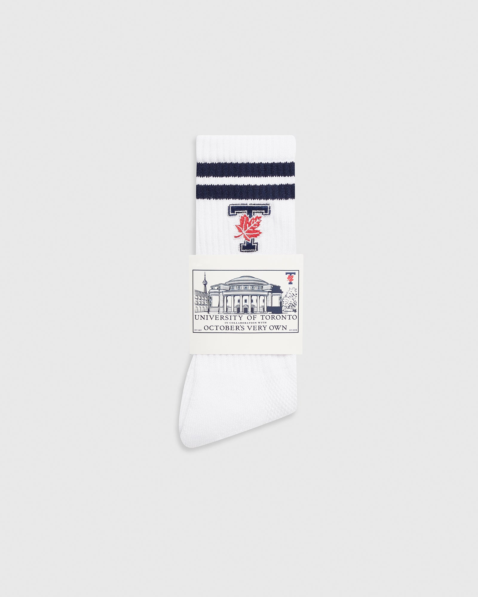 U Of T Athletics Socks - White IMAGE #2