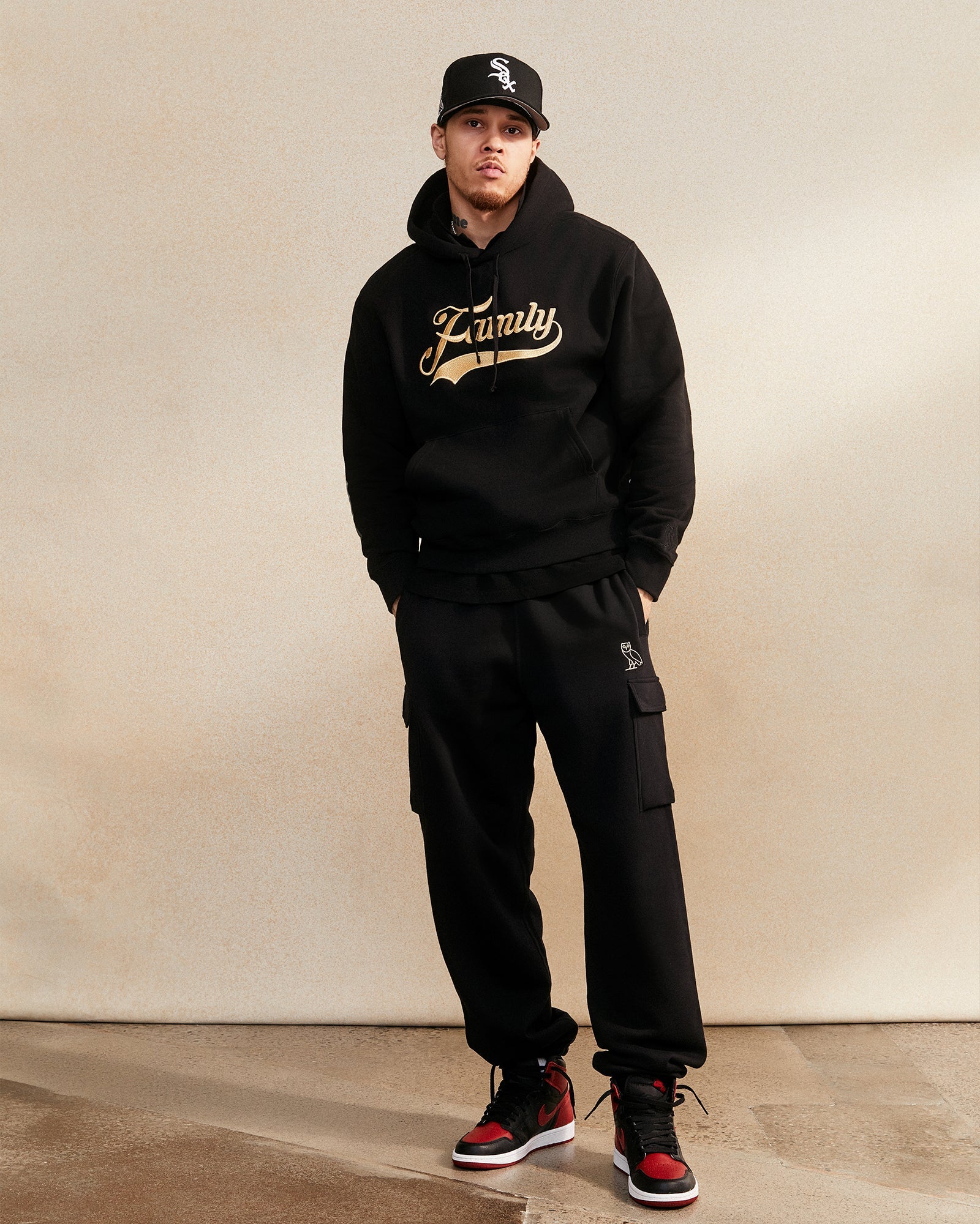 Family Hoodie - Black IMAGE #2