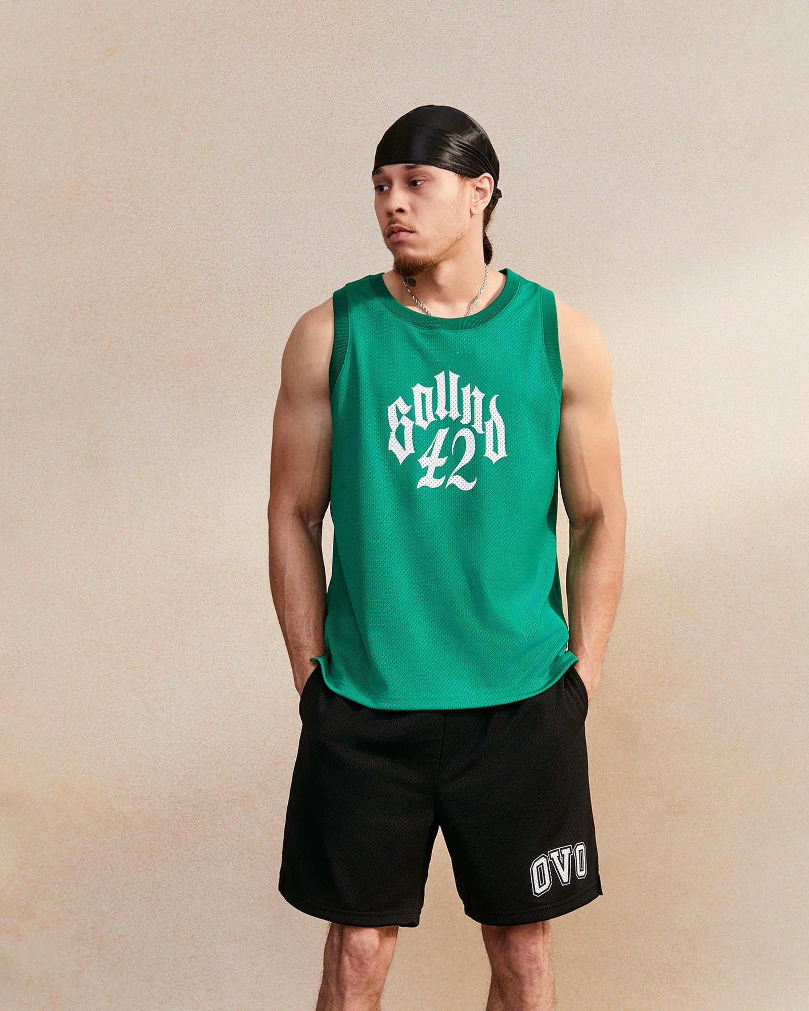 Arch Logo Mesh Short - Black IMAGE #2