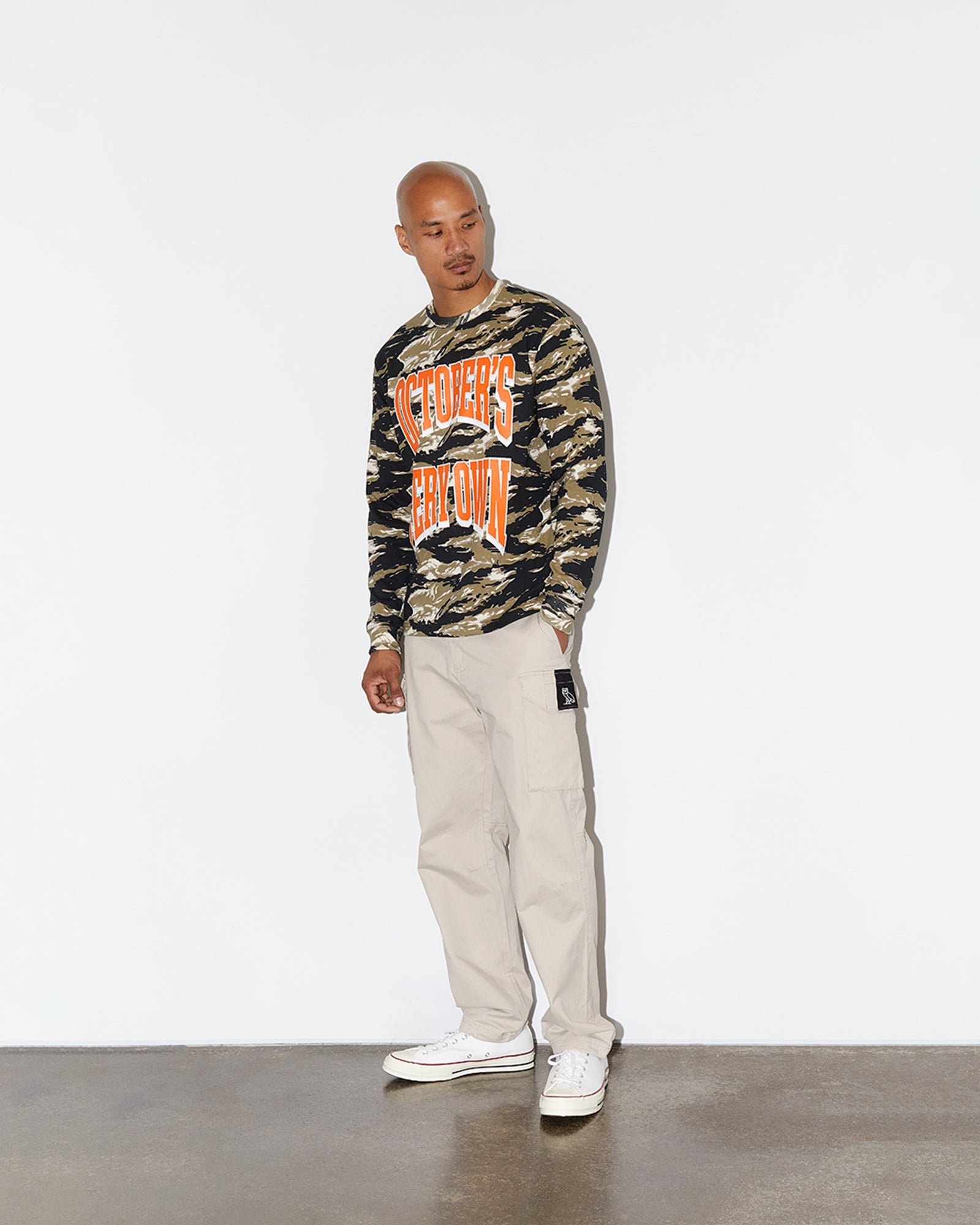 Tiger Camo Longsleeve T-Shirt - Camo IMAGE #2