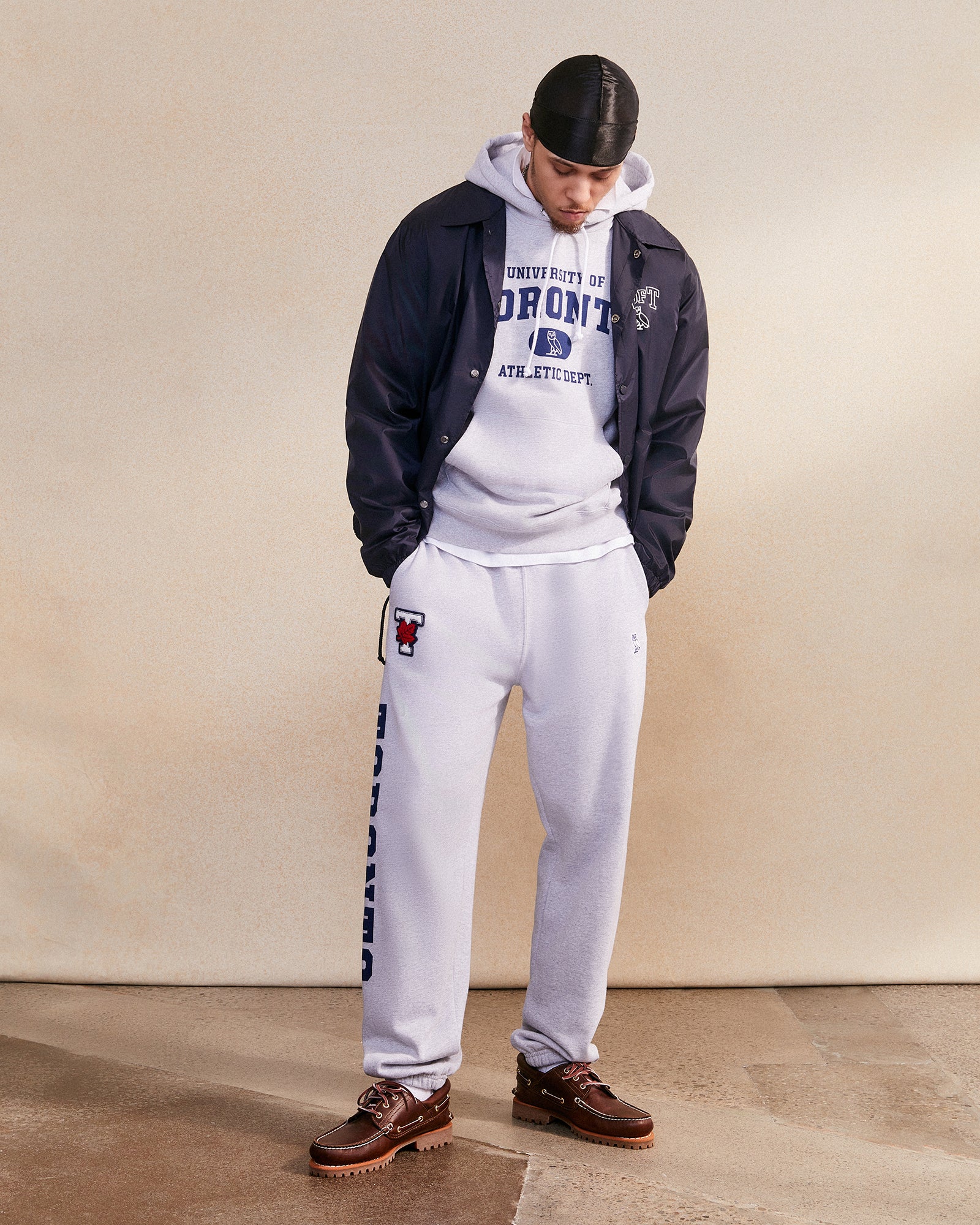 U Of T Athletics Sweatpant - Heather Grey IMAGE #2