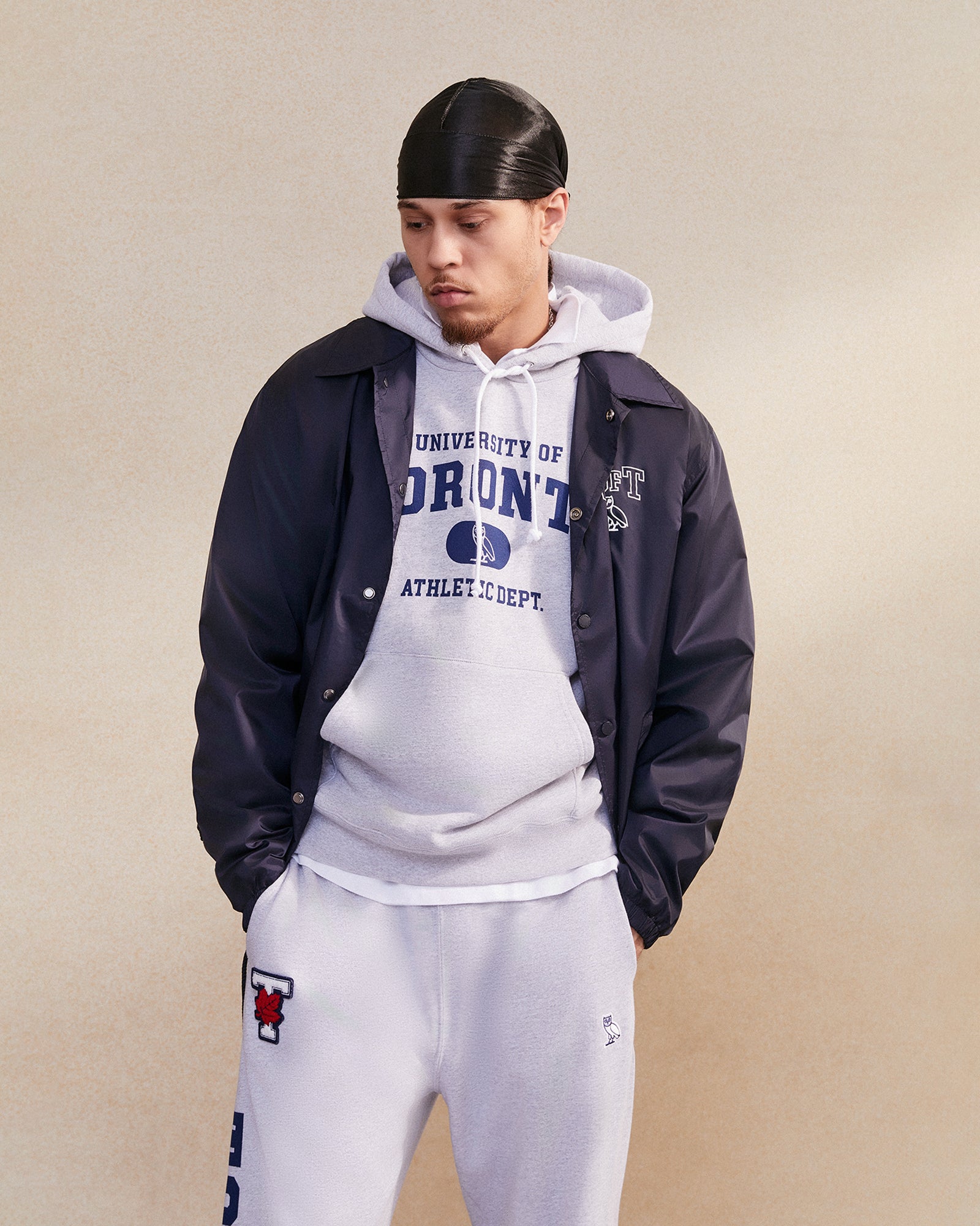 U Of T Athletics Hoodie - Heather Grey IMAGE #2