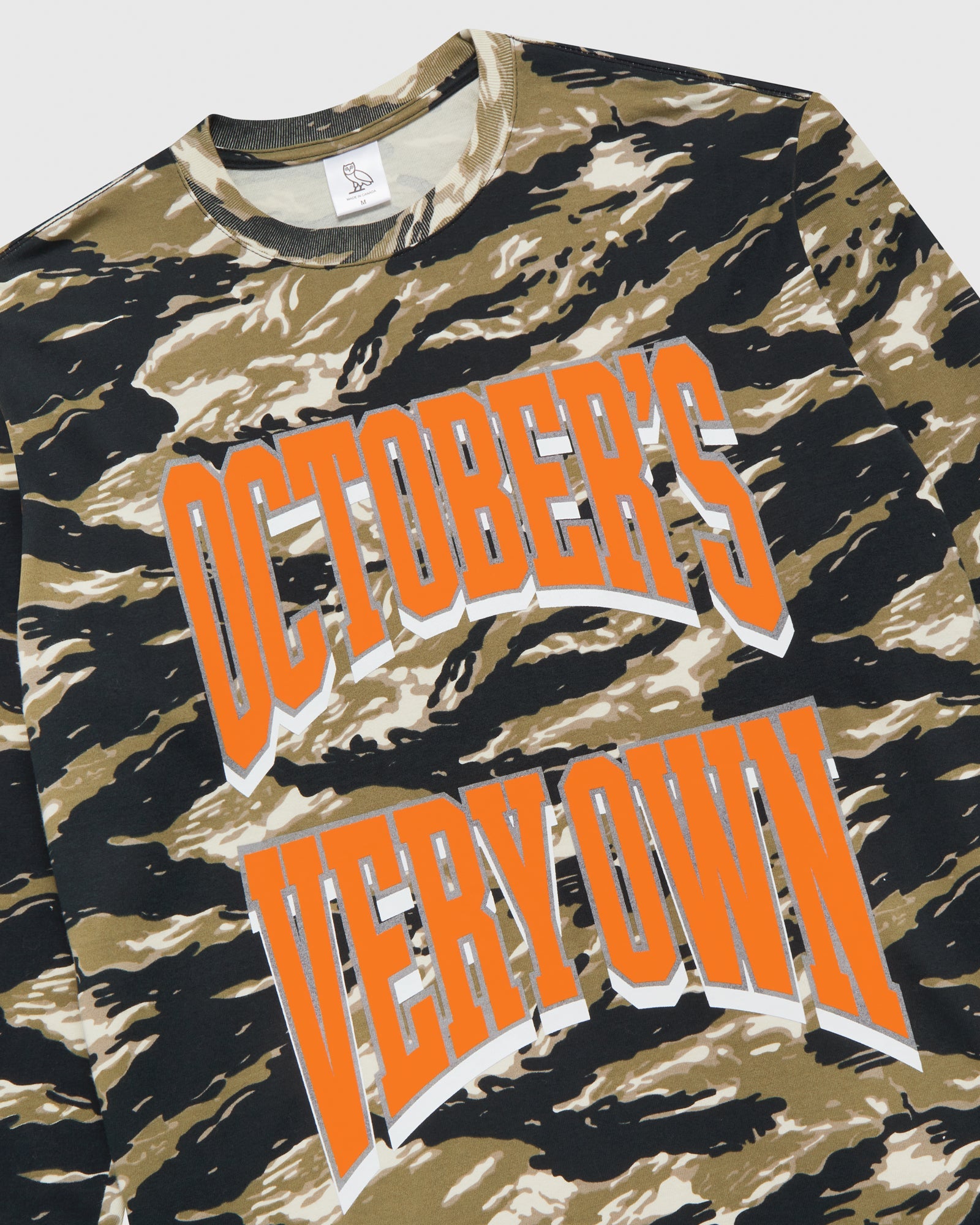 Tiger Camo Longsleeve T-Shirt - Camo IMAGE #3